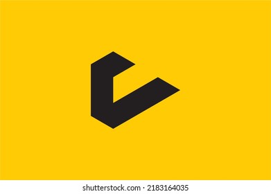 Diseño de icono de C latter