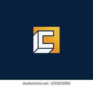 c latter logo, strais, vector, shape logo