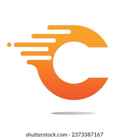 C leter modern style logo design