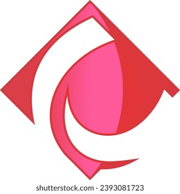 C letter alphabet business vector logo