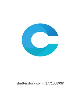 C Letter Alphabet Font Logo Vector Stock Vector (Royalty Free ...