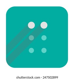 C letter in Braille