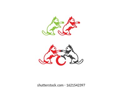 C letter cat logo design for a company