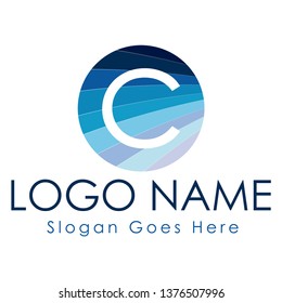 C Letter With Circle Logo,This is high resolution/ creative/ unique/ print vector artwork.  Print ready vector logo design and ready to use this logo anywhere print and website.
