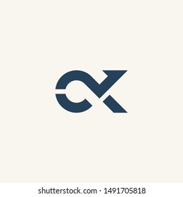 C letter CK initial logo vector icon mark illustration