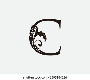 Lion Letter C Vector Logo Design Stock Vector (Royalty Free) 1833242995 ...