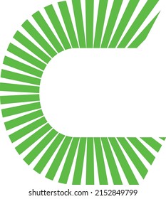 C letter creative design vector templates