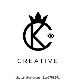 C Letter Crown Logo Design Template Stock Vector (Royalty Free ...