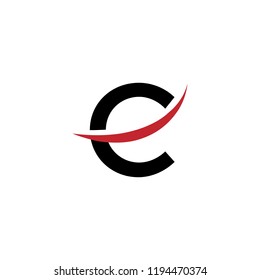 C Letter design. 