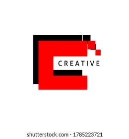 C letter design concept for business or company name initial