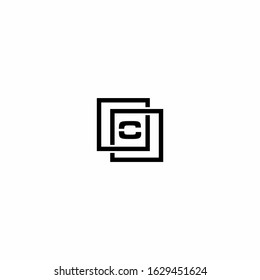 C letter icon for business and finance logo