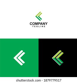 C letter icon vector design element template for company
