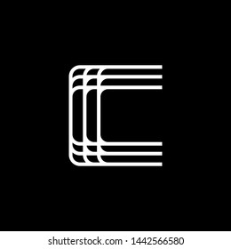 C letter initial logo design