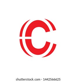 C letter initial logo design