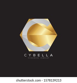 C Letter Jewelry Logo Design For Company And Business