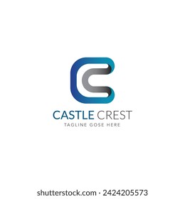 C-Buchstaben-Logo, C-3D-Buchstaben-Logo-Design, 
Kreatives C 3D-Logo-Design, kreatives Design