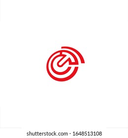  C letter logo in circle round
