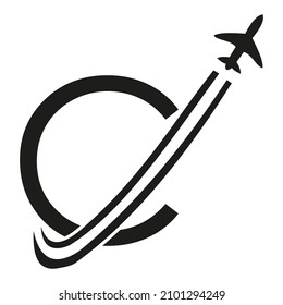 C-Buchstaben Logo-Design-Vorlage, Sieger 