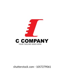 C letter logo design