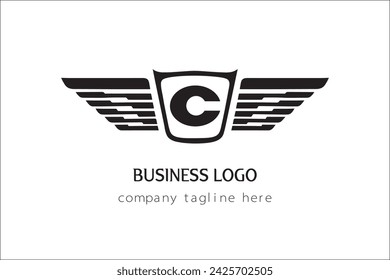 C letter logo design for business
