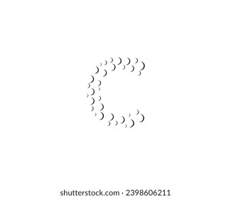 C letter logo design element