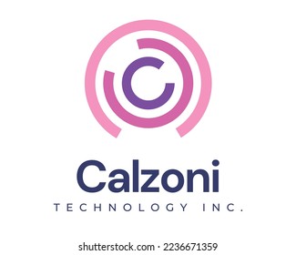 C letter logo design elements