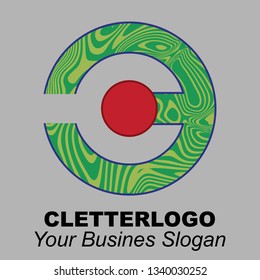 
C Letter Logo Design. Modern C Icon With Creative and Beautiful Monogram Design Vector Illustration. - Vector 