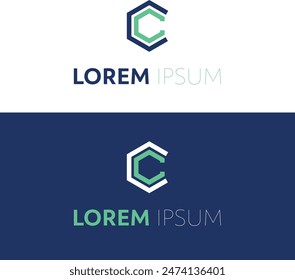  "C" Letter Logo Design for Modern Business and Tech Branding