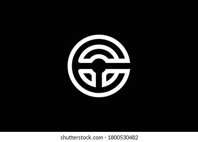 C letter logo design on luxury background. CC monogram initials letter logo concept. C icon design. CC elegant and Professional letter icon design on background. C CC