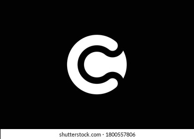 C letter logo design on luxury background. C monogram initials letter logo concept. C icon design. C elegant and Professional letter icon design on black background. 