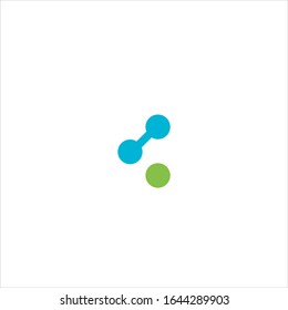 C letter logo design template