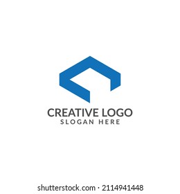 Design-Vorlage für das C-Letter-Logo 