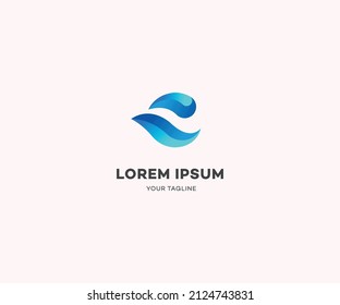 C Diseño de logotipo de letra Símbolo vector plantilla. Ilustración vectorial de la letra C del icono