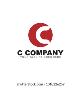 C letter logo design vector template