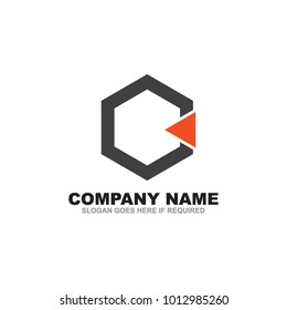 C letter logo design vector icon template