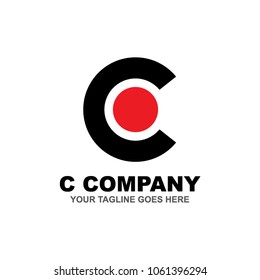 C letter logo design vector icon