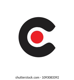 C letter logo design vector