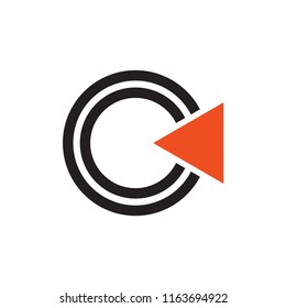 C letter logo design vector template