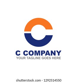 C letter logo design vector template