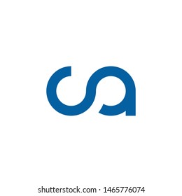 C A letter logo design vector