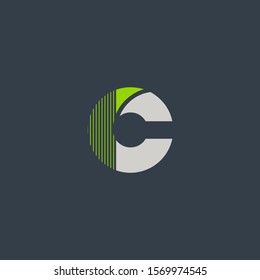 C letter logo design vector template