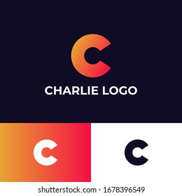 C Logotipo de letra. C Letra Vector de diseño para logotipo, símbolo e icono
