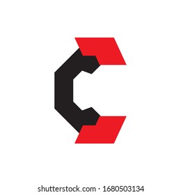 C letter logo design vector