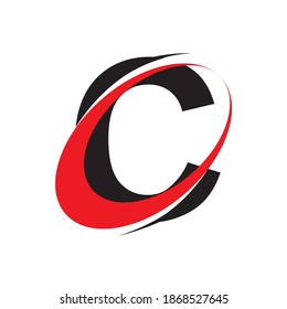 C letter logo design vector