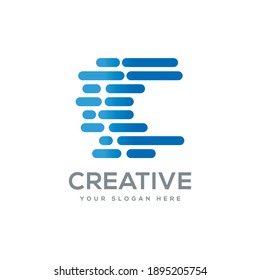 C Letter Logo Design - Vector