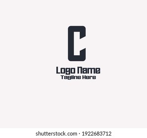 C letter logo design vector art