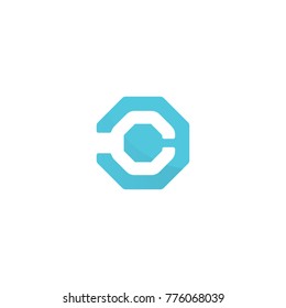 C Letter Logo Design Vector Template, Modern Illustration