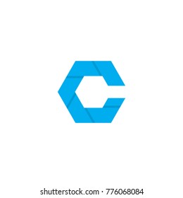 C Letter Logo Design Vector Template, Modern Illustration