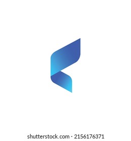C letra Plantilla de vectore de diseño de logotipo