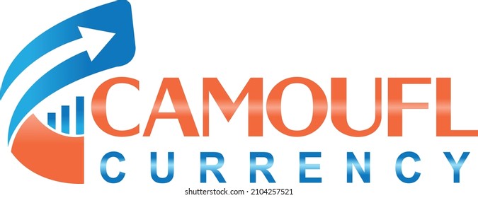 C letter logo with financial symbol 